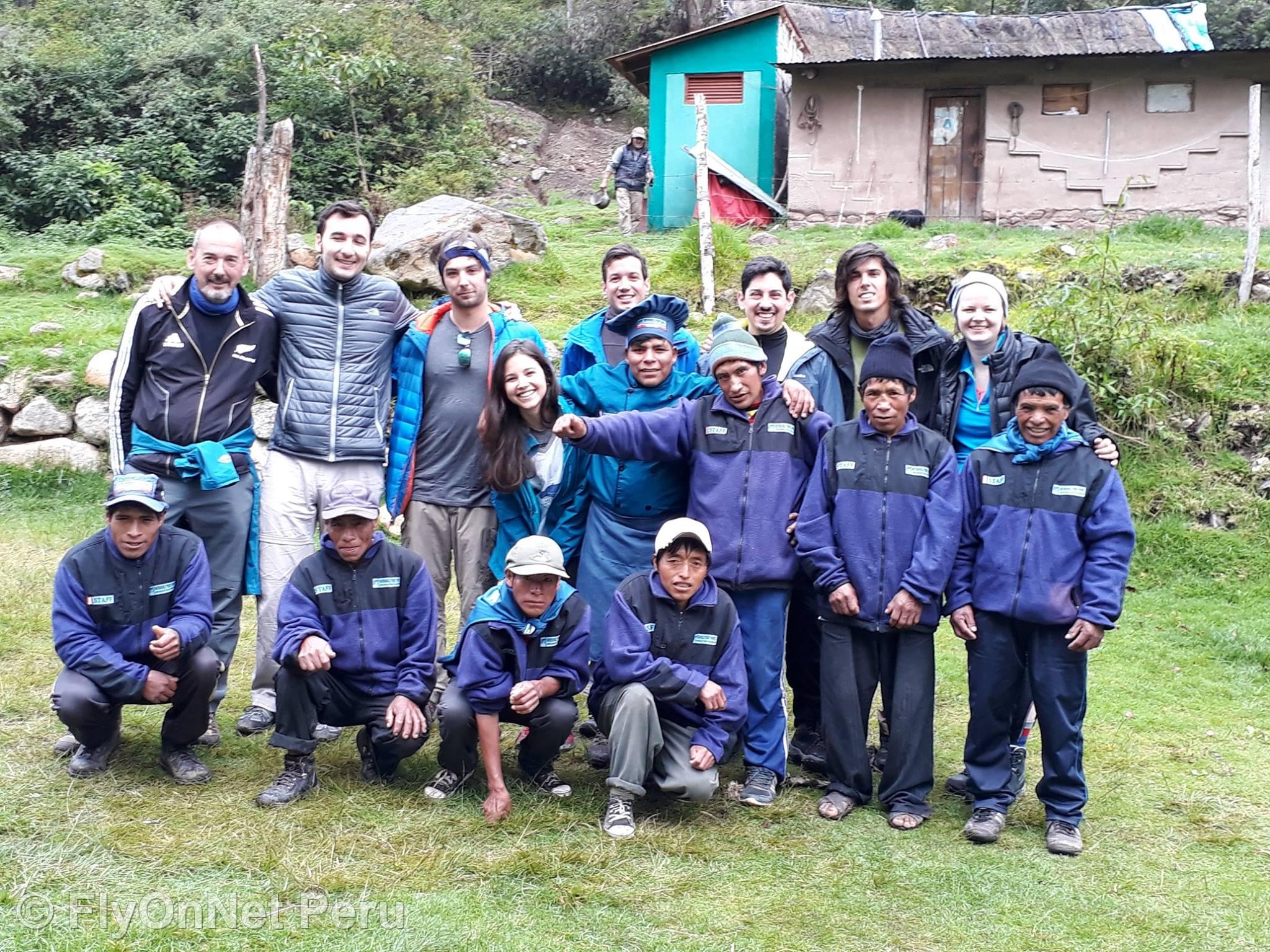 Álbum de fotos: Our group of trekkers, Inca Trail